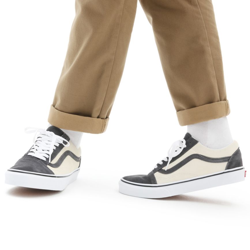 Vans 2-Tone Süet Old Skool Ayakkabi Bej Rengi | VN167O6EG51