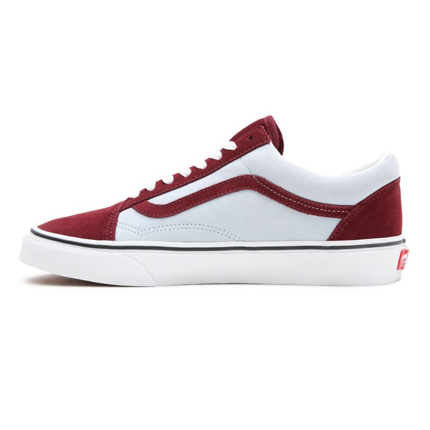 Vans 2-Tone Süet Old Skool Ayakkabi Kırmızı | VN923I9VS40