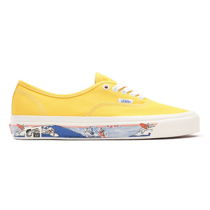 Vans Anaheim Factory Authentic 44 DX Ayakkabi Sarı | VN447V3SG83