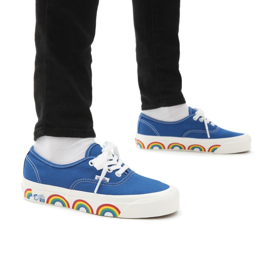 Vans Anaheim Factory Authentic 44 DX Ayakkabi Mavi | VN946S5TG95