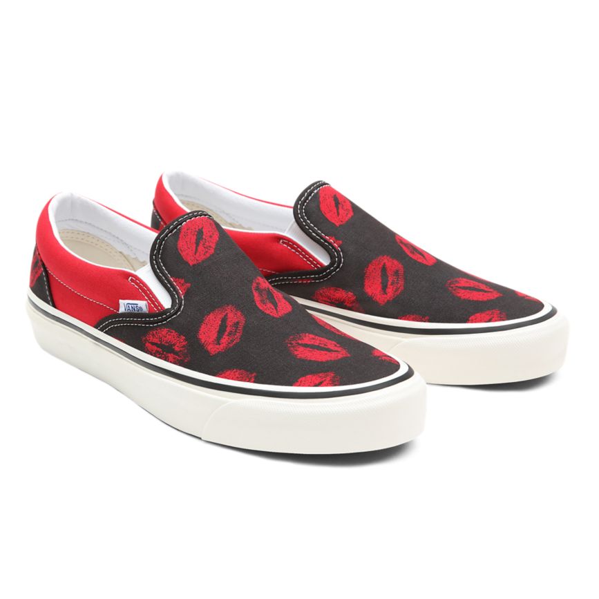 Vans Anaheim Factory Klasik Slip-On 98 DX Ayakkabi Siyah | VN011N5CW55