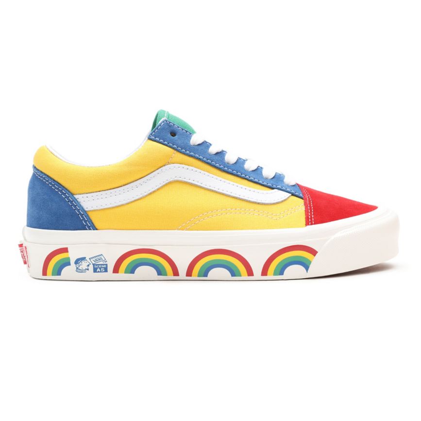Vans Anaheim Factory Old Skool 36 DX Ayakkabi Renkli | VN086S1ES09