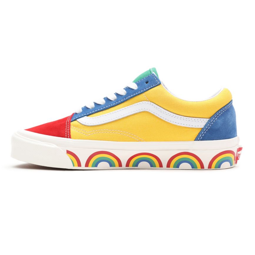 Vans Anaheim Factory Old Skool 36 DX Ayakkabi Renkli | VN086S1ES09