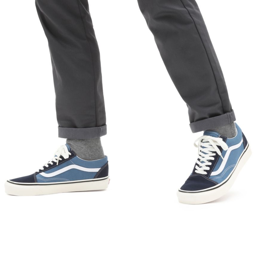 Vans Anaheim Factory Old Skool 36 DX Ayakkabi Lacivert | VN191O5KT56