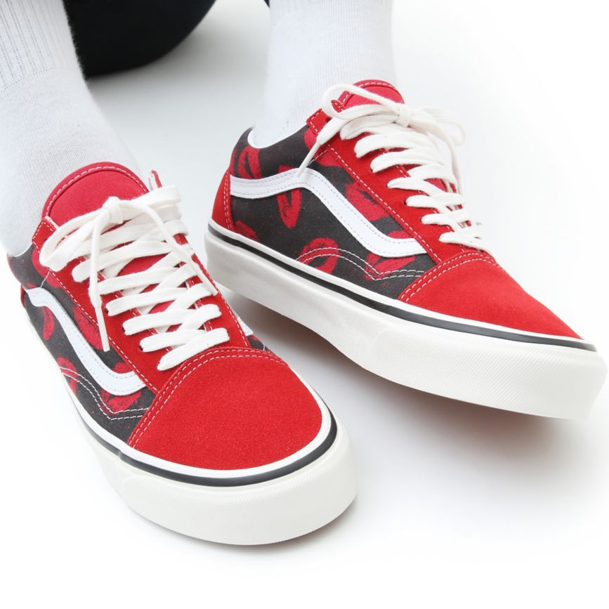 Vans Anaheim Factory Old Skool 36 DX Ayakkabi Kırmızı | VN225A9CM36