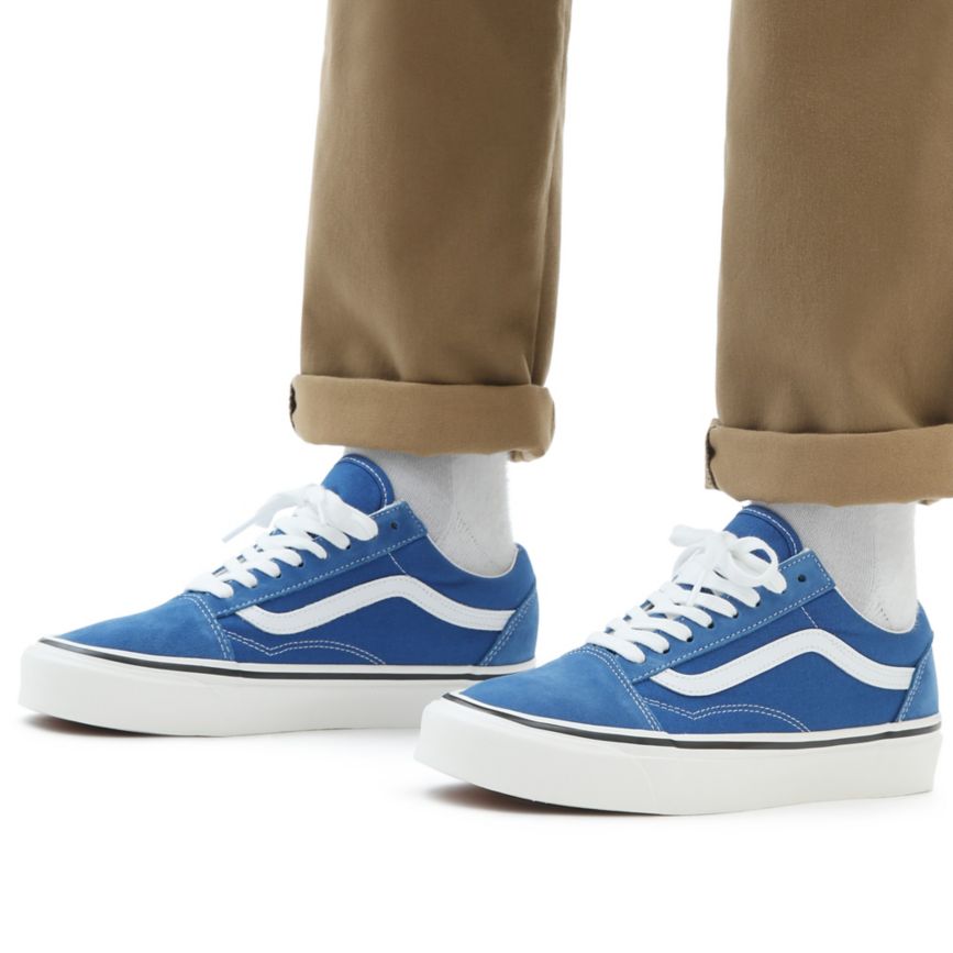 Vans Anaheim Factory Old Skool 36 DX Ayakkabi Mavi | VN591K8BI66