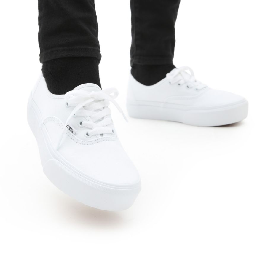 Vans Authentic Platform 2.0 Ayakkabi Beyaz | VN714V7HC64