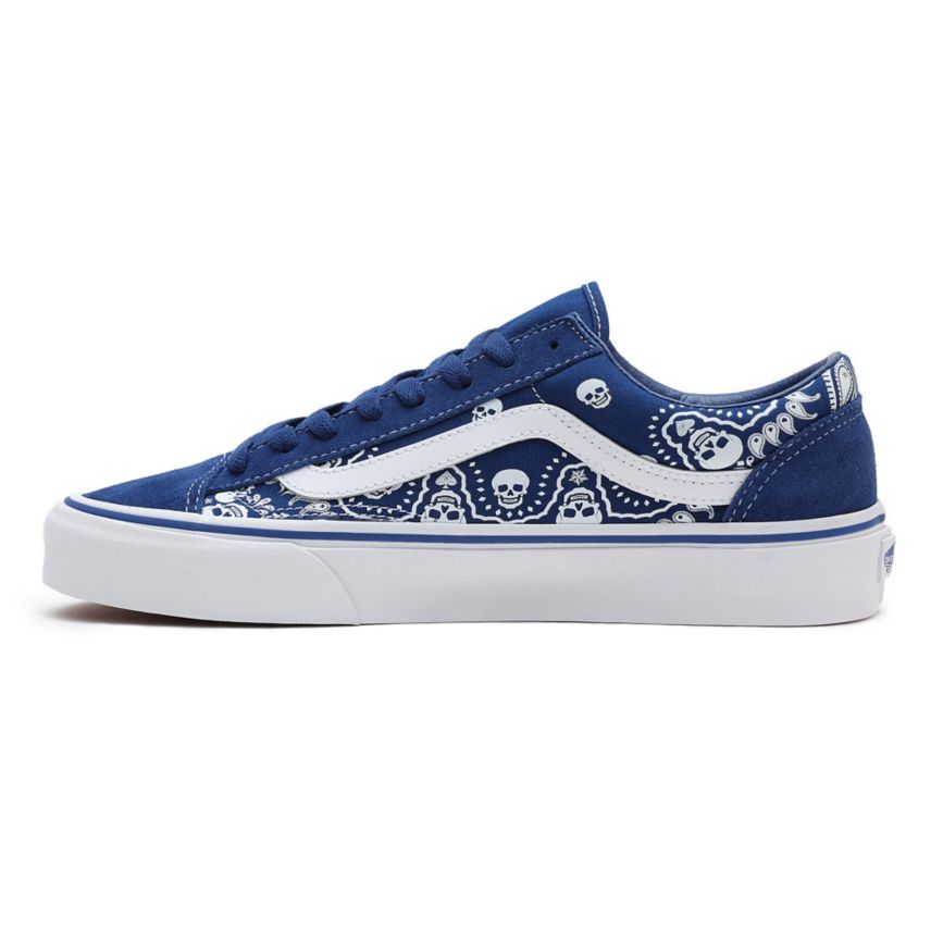 Vans Bandana Stilleri 36 Ayakkabi Mavi | VN467U2RE05