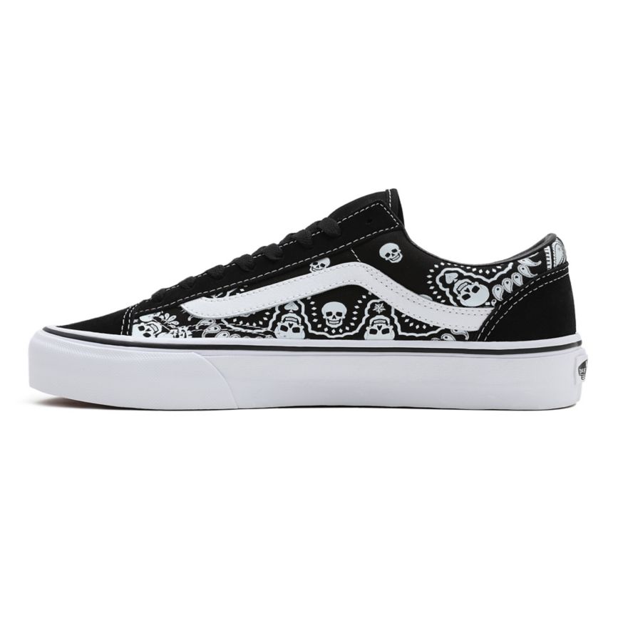 Vans Bandana Stilleri 36 Ayakkabi Siyah | VN779Q2WK39