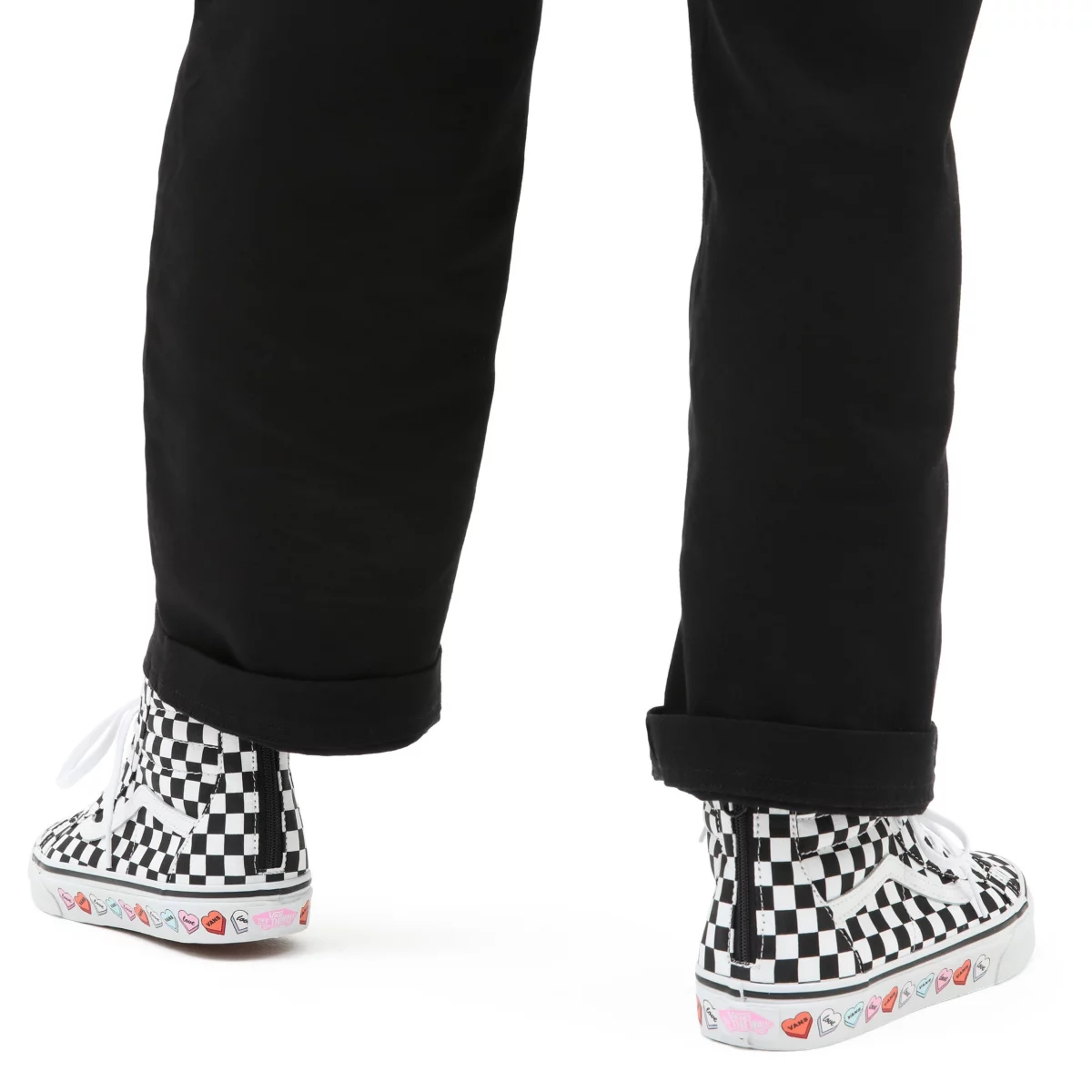 Vans Candy Hearts SK8-Hi Zip Ayakkabi Siyah | VN415R5JS98
