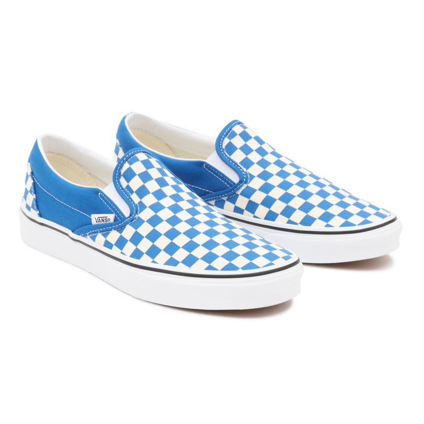 Vans Checkerboard Klasik Slip-On Ayakkabi Bordo | VN813S0JU95