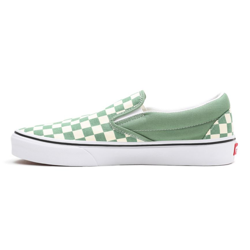 Vans Checkerboard Klasik Slip-On Ayakkabi Turkuaz | VN957I0HL94