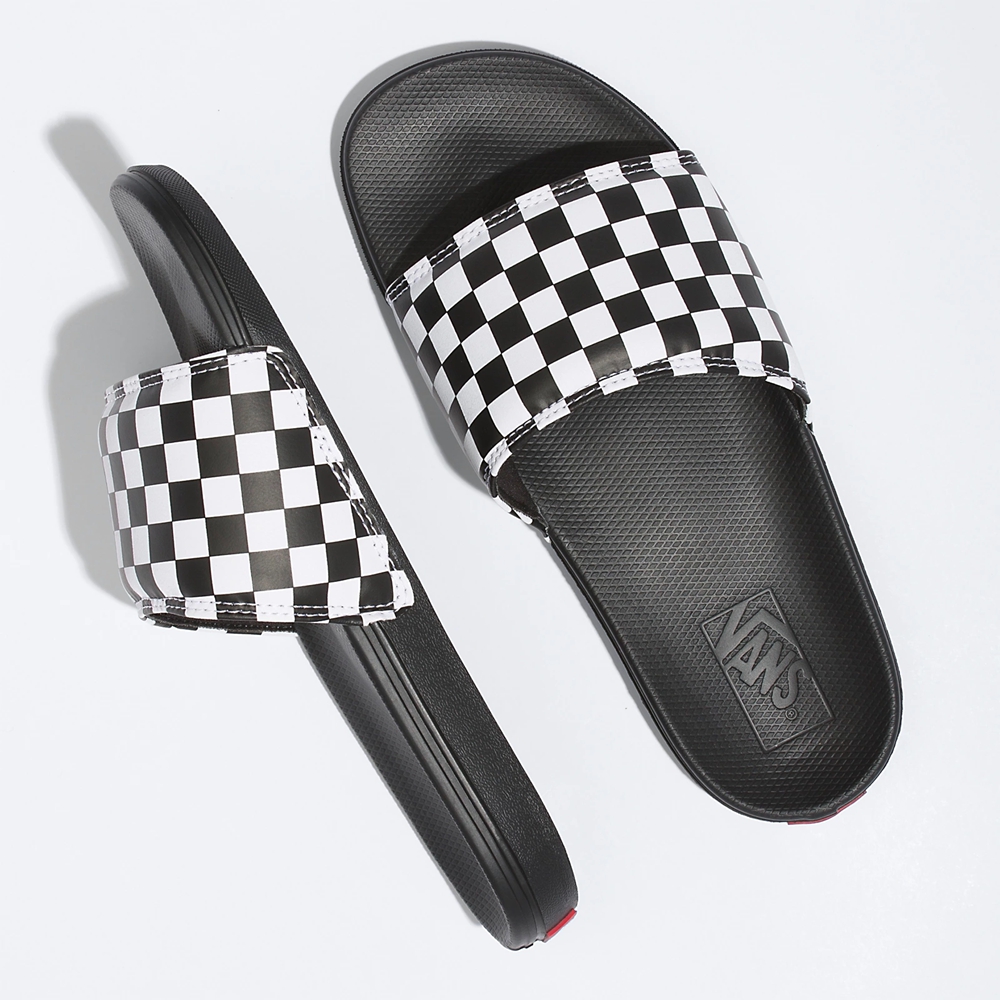 Vans Checkerboard La Costa Terlik-On Siyah | VN596N1TR26