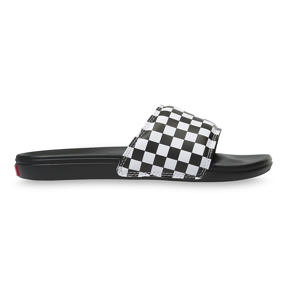 Vans Checkerboard La Costa Terlik-On Siyah | VN596N1TR26
