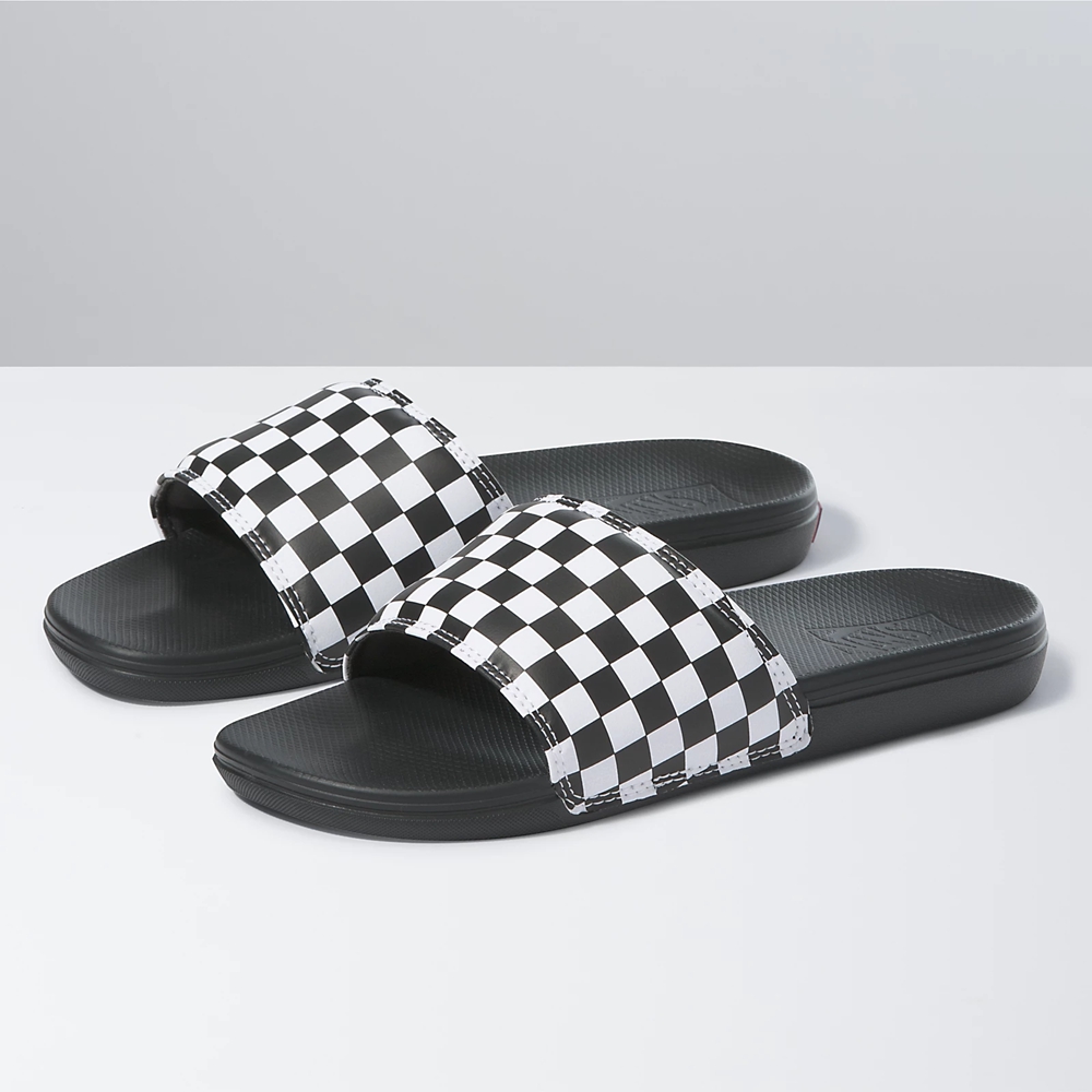 Vans Checkerboard La Costa Terlik-On Siyah | VN596N1TR26