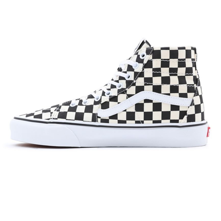 Vans Checkerboard Sk8-Hi Tapered Ayakkabi Siyah | VN646B3FQ48