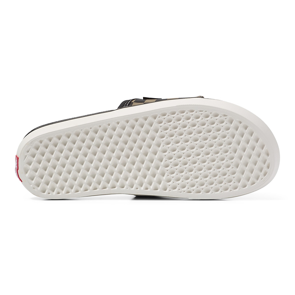 Vans Checkerboard Ultracush Terlik-On Siyah | VN985D2ZZ55