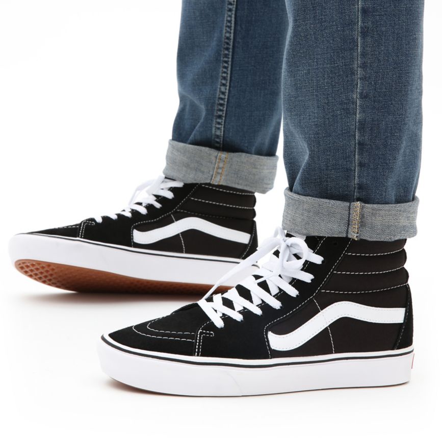 Vans Comfycush Sk8-Hi Ayakkabi Siyah | VN091I1KE71