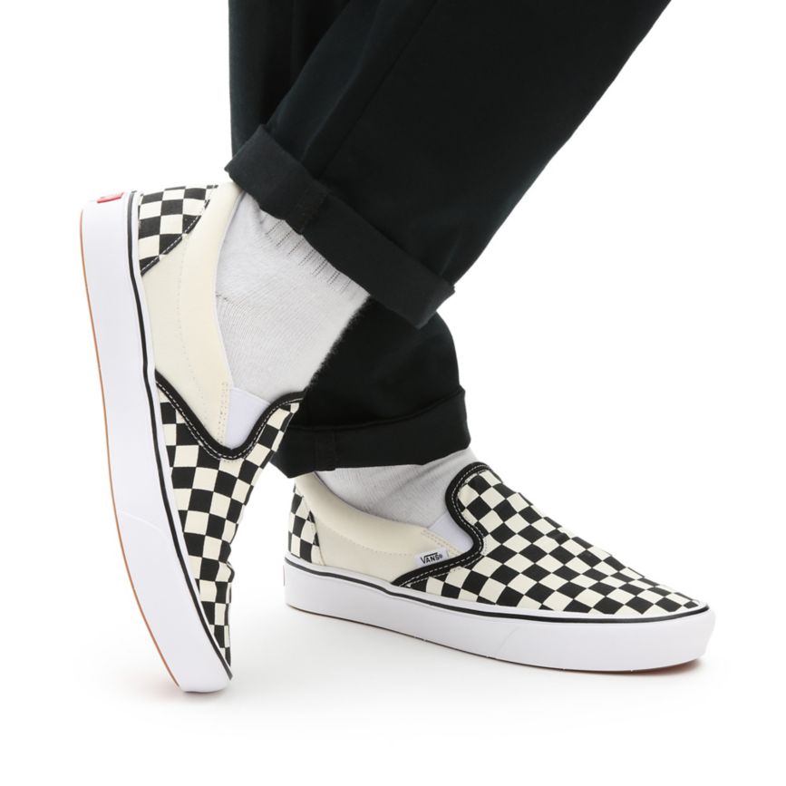 Vans Comfycush Slip-On Ayakkabi Beyaz | VN414O1EM62