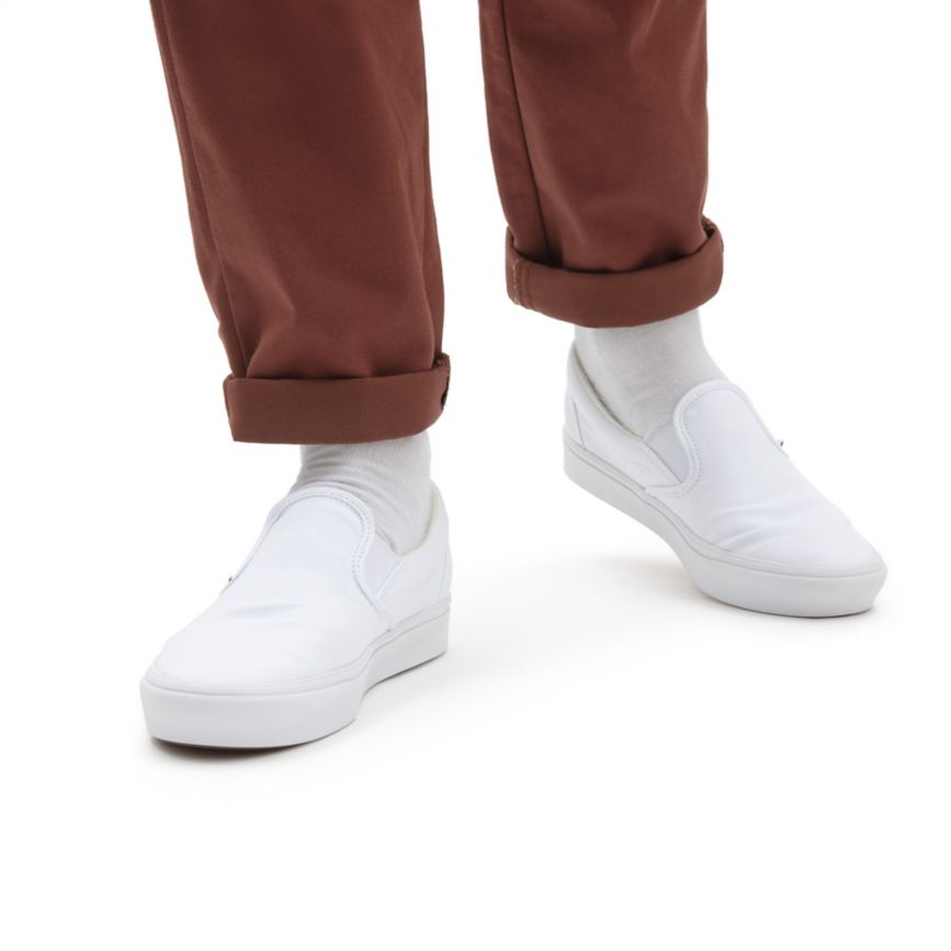 Vans Comfycush Slip-On Ayakkabi Beyaz | VN724A4MZ09