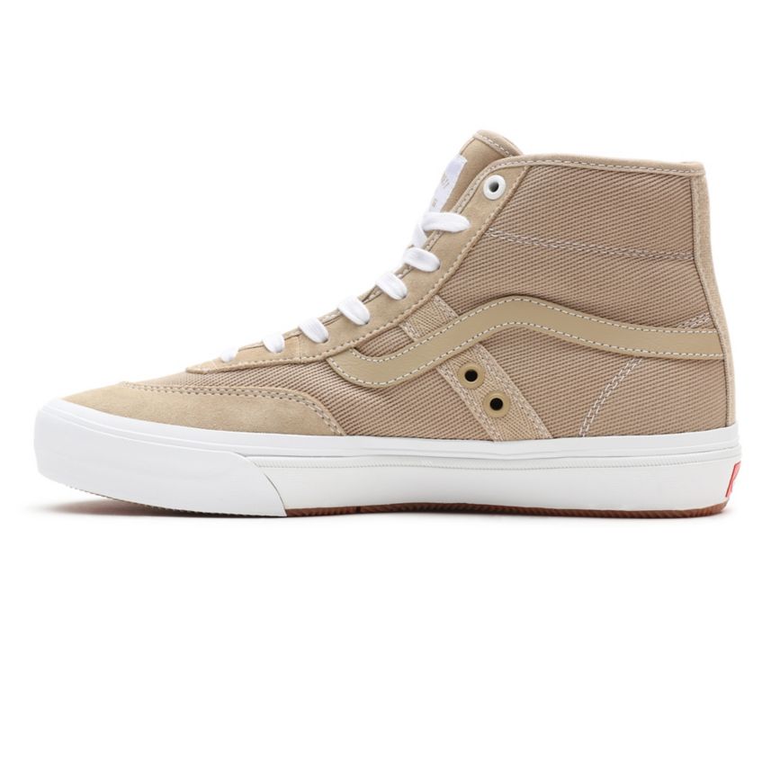 Vans Crockett High Pro Ayakkabi Beyaz | VN019U5YN82