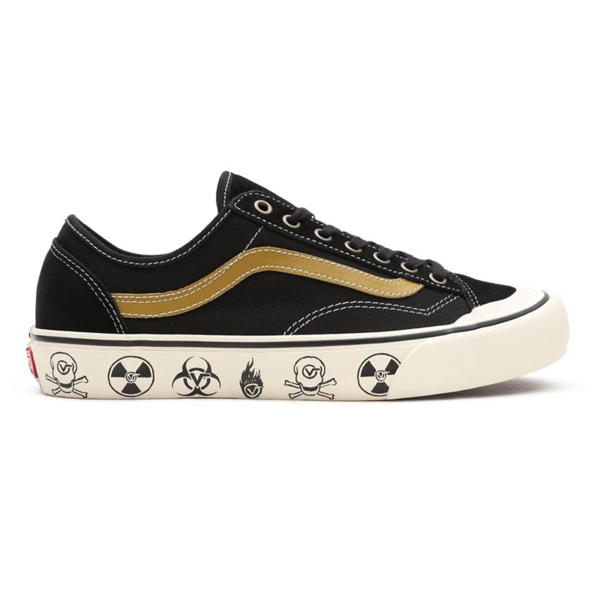 Vans Dark Aloha Stilleri 36 Decon SF Ayakkabi Siyah | VN674Q2RU45