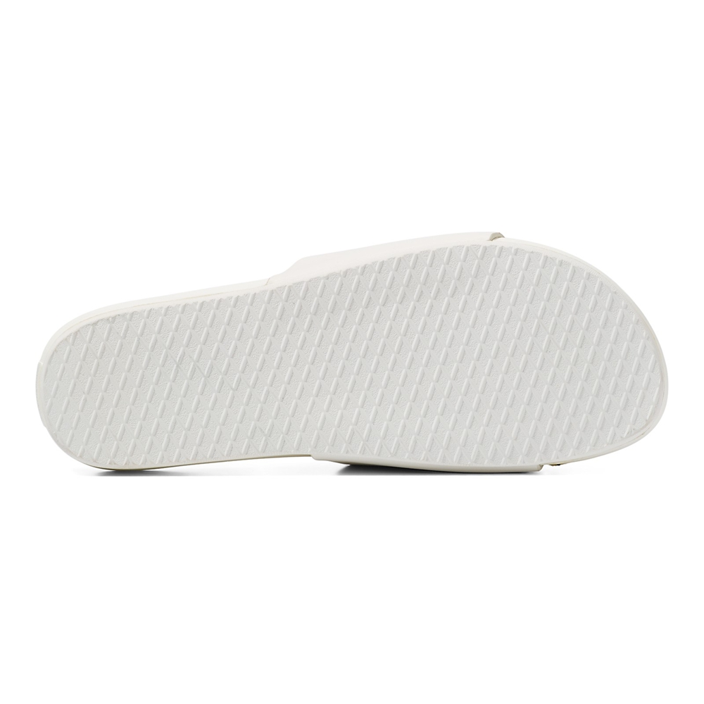 Vans Deri Decon Terlik Beyaz | VN732X0HF04