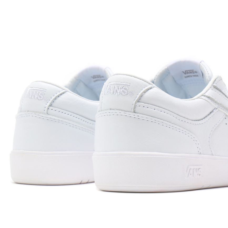 Vans Deri Lowland CC Ayakkabi Beyaz | VN791R6IM75