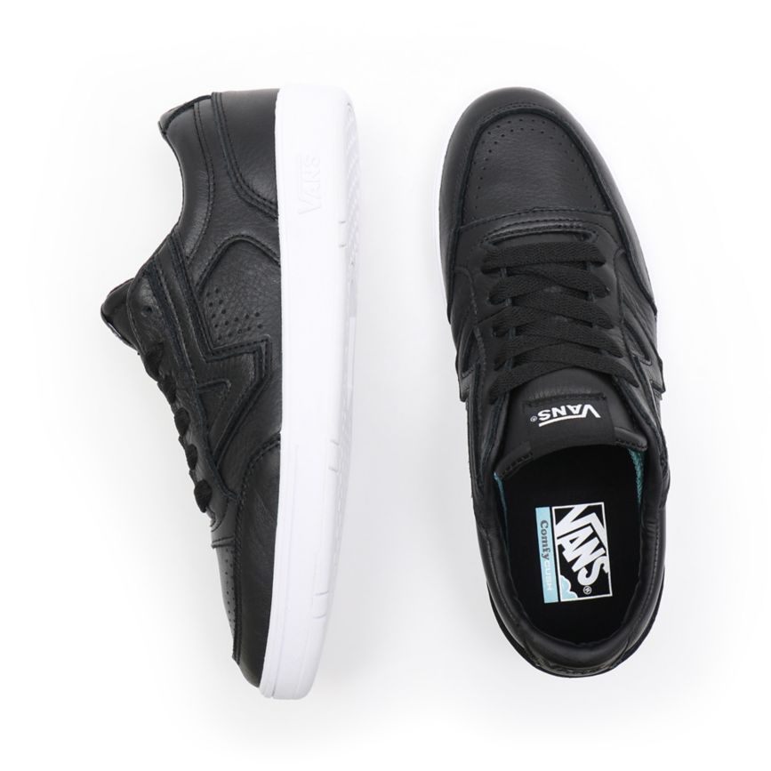 Vans Deri Lowland CC Ayakkabi Siyah | VN285B9PJ09
