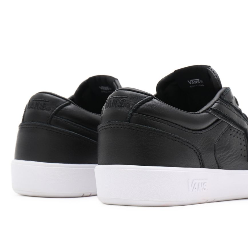 Vans Deri Lowland CC Ayakkabi Siyah | VN285B9PJ09