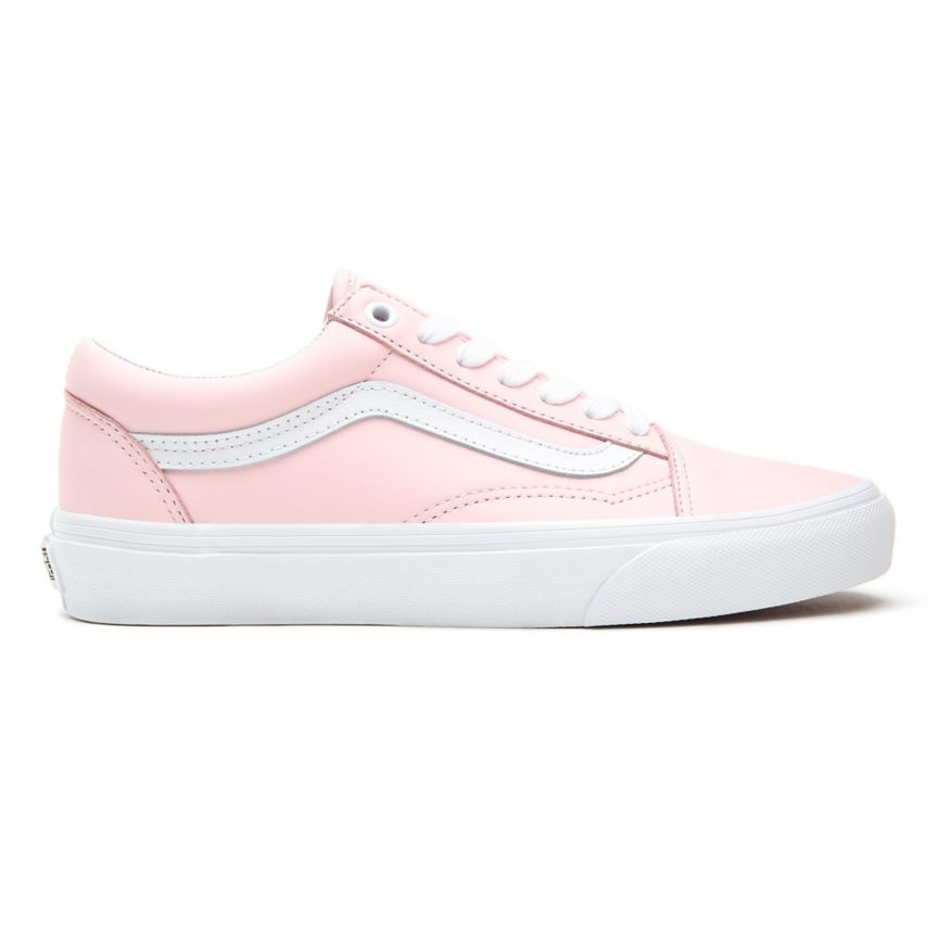 Vans Deri Old Skool Ayakkabi Pembe | VN179S2IS46