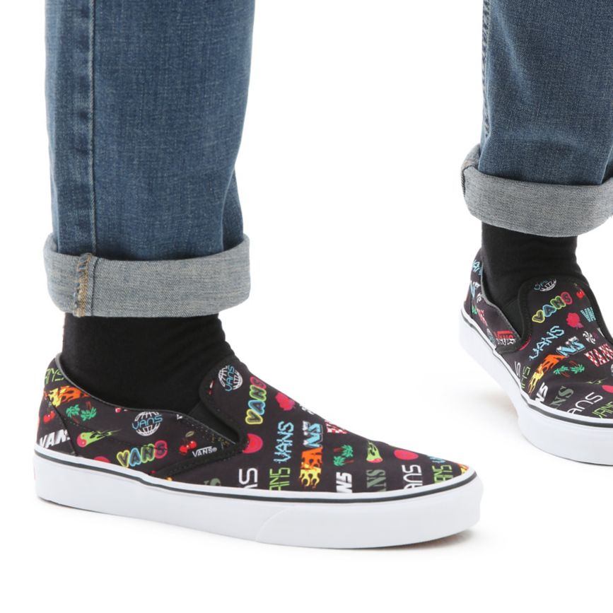 Vans Disruptive Klasik Slip-On Ayakkabi Siyah | VN263V1DI29