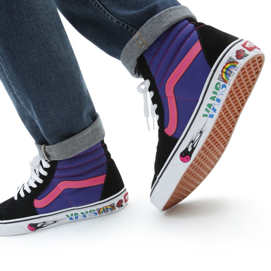 Vans Disruptive SK8-Hi Ayakkabi Siyah | VN281R1SF11