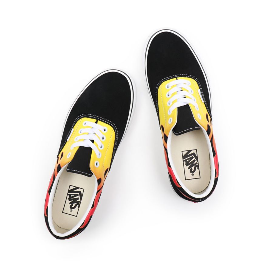 Vans Flame Era Ayakkabi Siyah | VN693W6QV86
