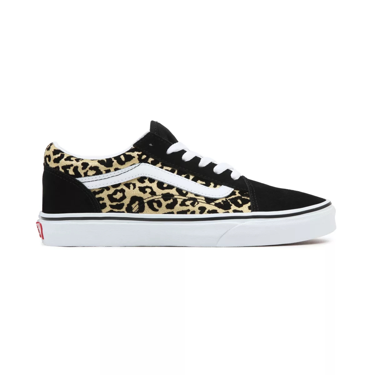 Vans Flocked Leopard Old Skool Ayakkabi Siyah | VN277E3YT66