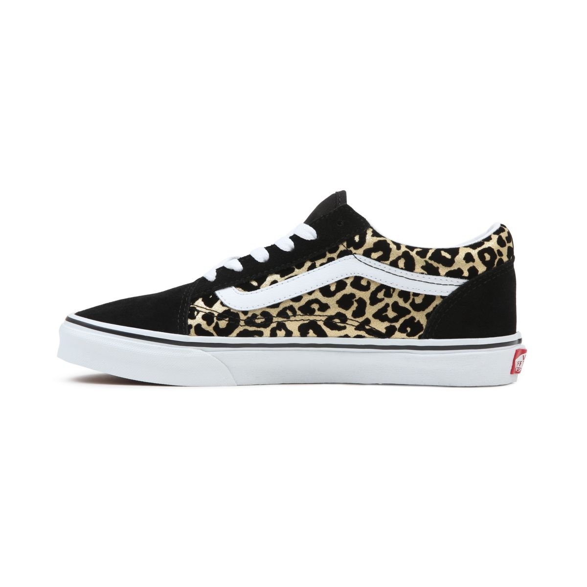 Vans Flocked Leopard Old Skool Ayakkabi Siyah | VN277E3YT66