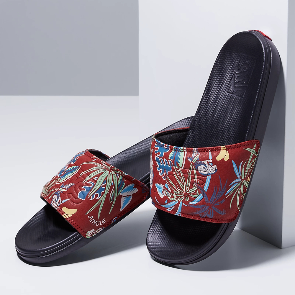 Vans Hawaiian Jungle La Costa Terlik-On Kırmızı | VN635Y4LS34