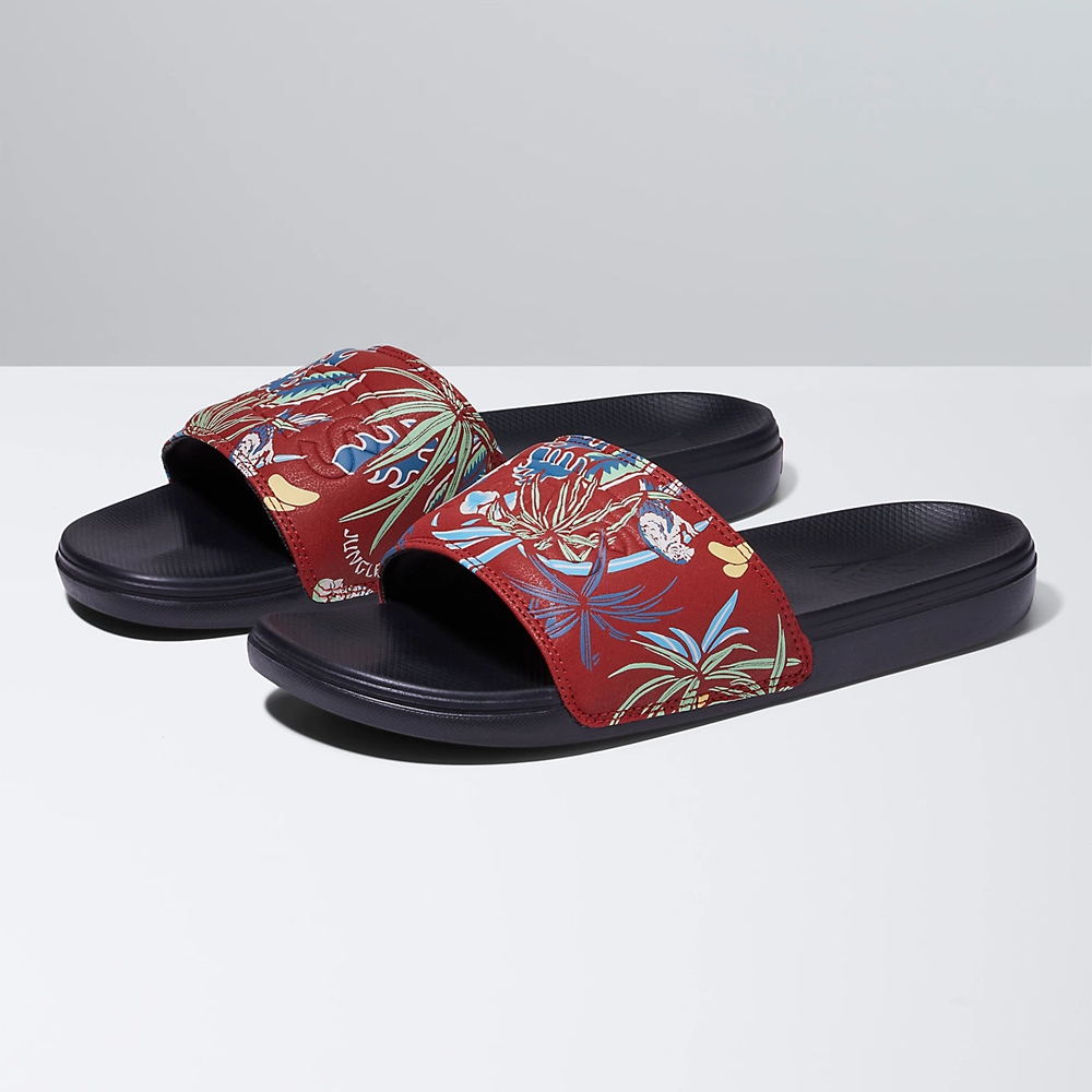 Vans Hawaiian Jungle La Costa Terlik-On Kırmızı | VN635Y4LS34