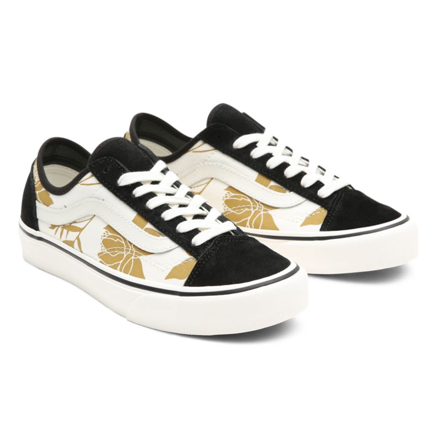 Vans Island Floral Stilleri 36 Decon SF Ayakkabi Siyah | VN480S3LN54