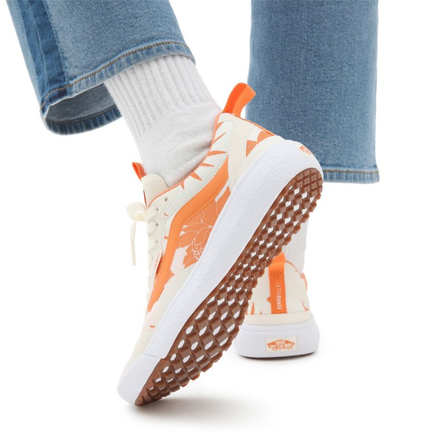 Vans Island Floral UltraRange EXO Ayakkabi Turuncu | VN615N9CD39