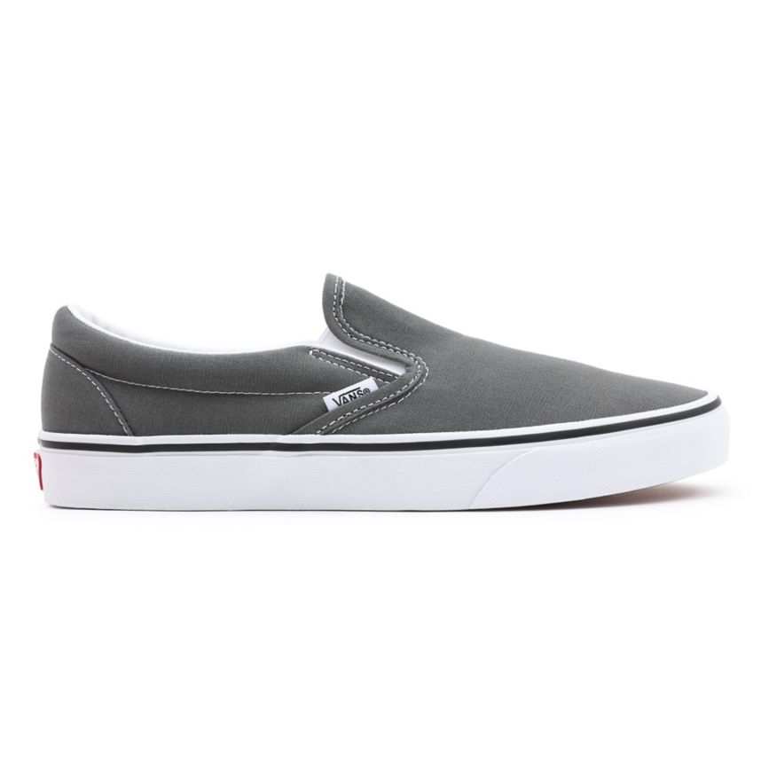 Vans Kanvas Klasik Slip-On Ayakkabi Koyu Gri | VN096Q9XW24