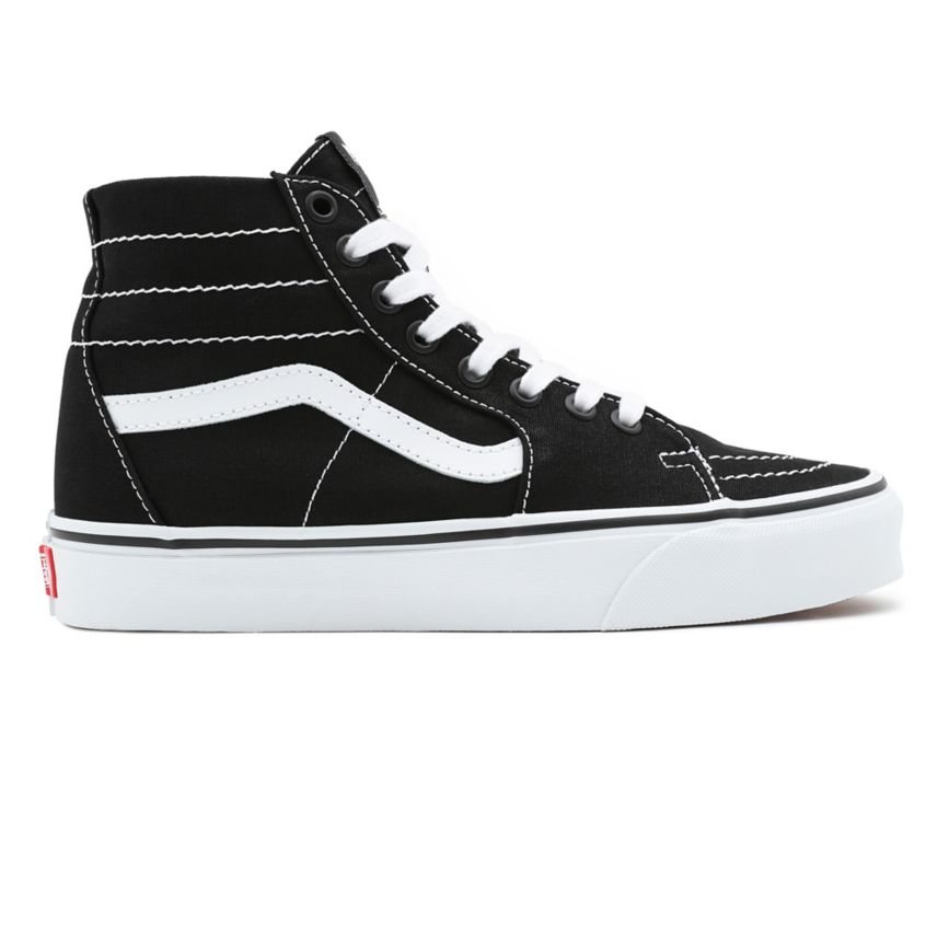 Vans Kanvas SK8-Hi Tapered Ayakkabi Siyah | VN164M1EW52