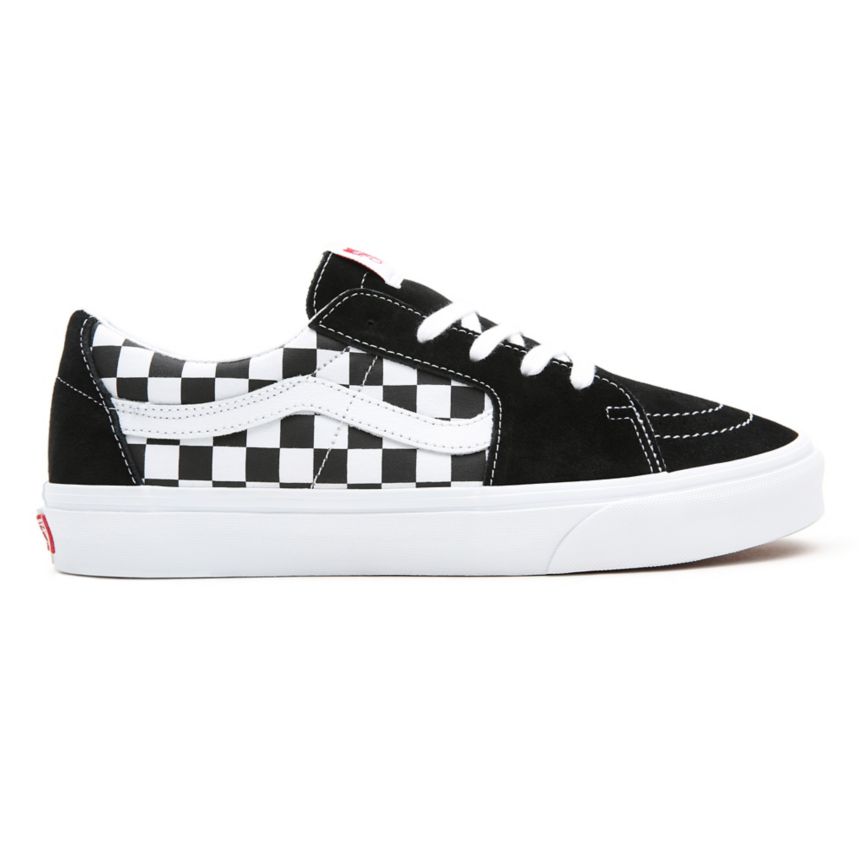 Vans Kanvas Süet SK8-Low Ayakkabi Siyah | VN185V4RC93