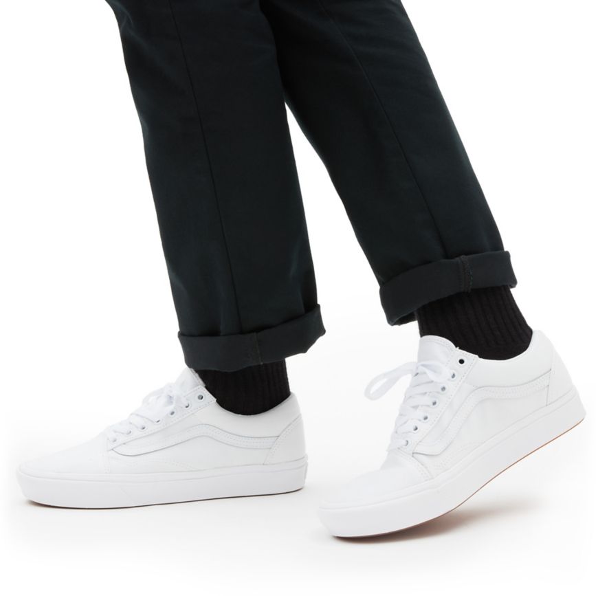 Vans Klasik ComfyCush Old Skool Ayakkabi Beyaz | VN209K9ZL95