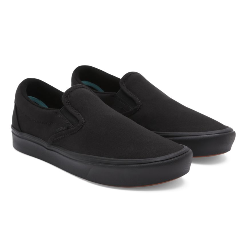 Vans Klasik ComfyCush Slip-On Ayakkabi Siyah | VN433L8FV99