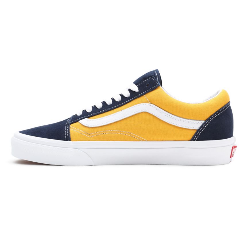 Vans Klasik Spor Old Skool Ayakkabi Lacivert | VN701S4EN93