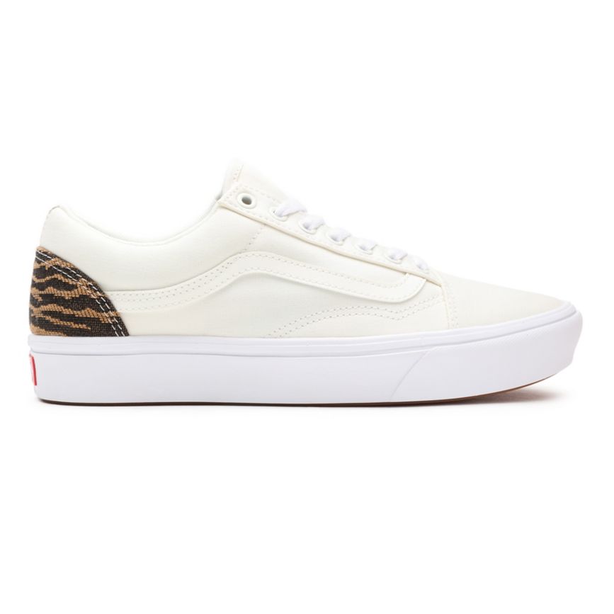 Vans Le Tigre ComfyCush Old Skool Ayakkabi Beyaz | VN810T2TX60