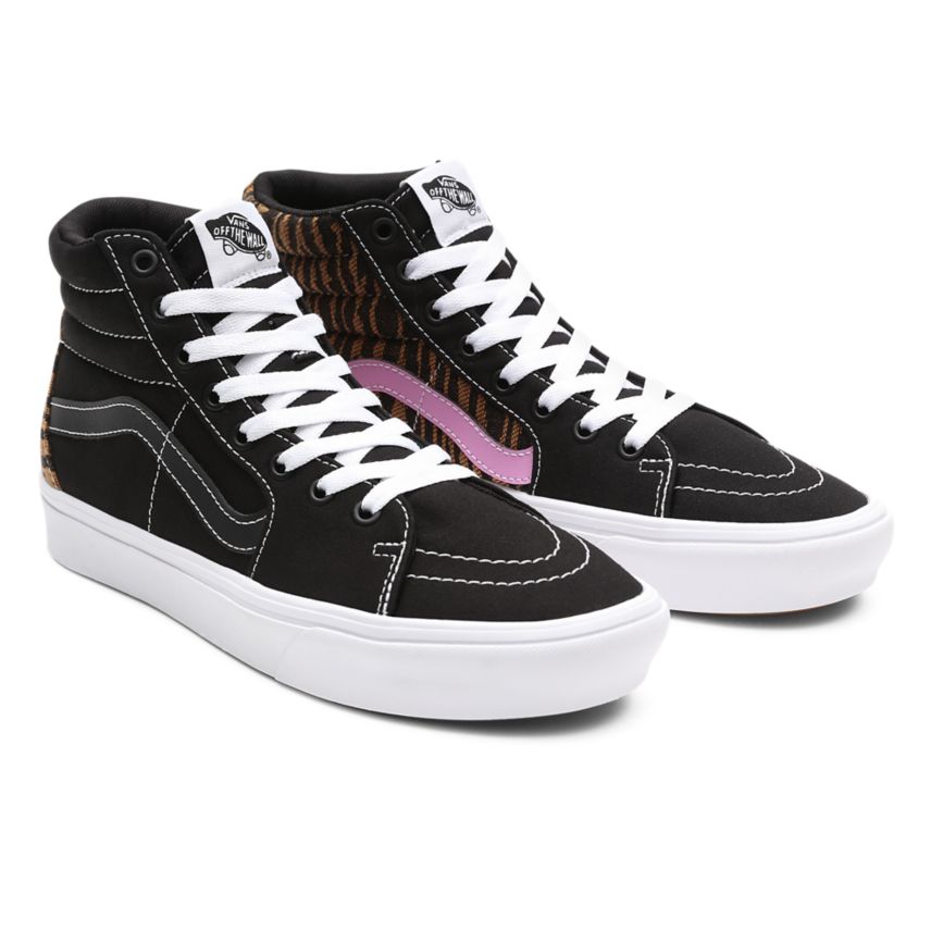 Vans Le Tigre ComfyCush SK8-Hi Ayakkabi Siyah | VN178K5EX98