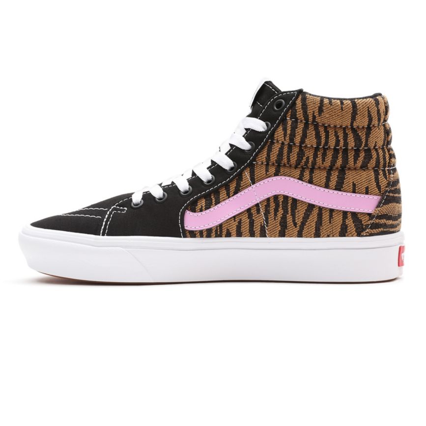 Vans Le Tigre ComfyCush SK8-Hi Ayakkabi Siyah | VN294B4LQ72