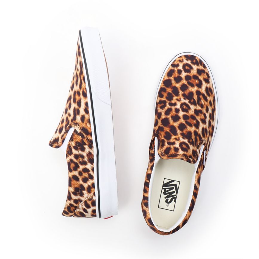 Vans Leopard Klasik Slip-On Ayakkabi Leopar | VN011J5BN25